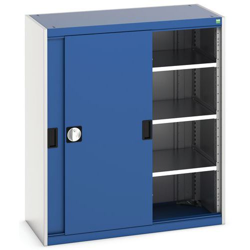 Cubio-skap med glassdører H1000 mm – Bott