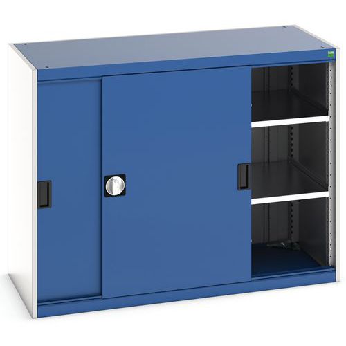 Skap med skyvedører Cubio 1300x650x1000 mm – Bott
