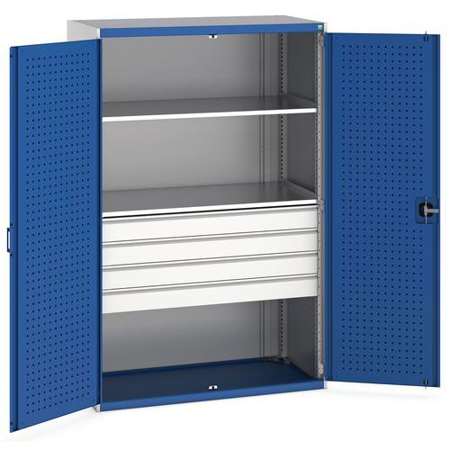 Kombinert skap Cubio kraftig 1300x650x2000 mm – Bott