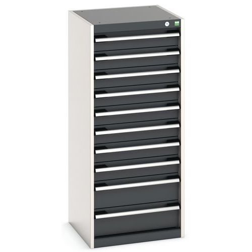 Verkstedskap med skuffer Cubio SL-5512-10 – Bott