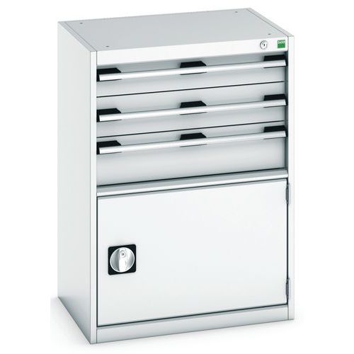 Verkstedskap med skuffer Cubio SL-659-4.1 – Bott