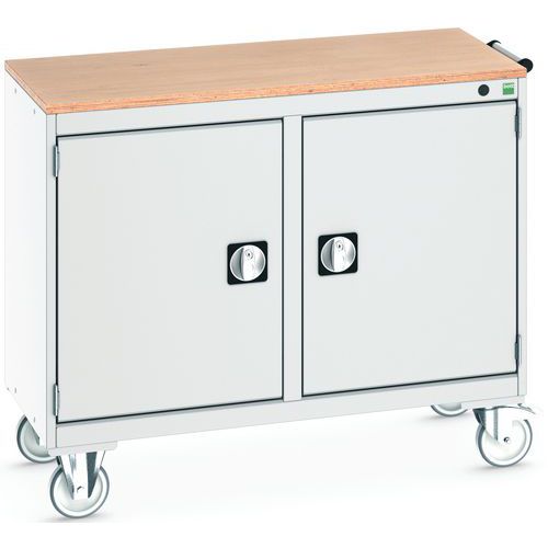 Verkstedvogn Cubio multipanel overside - Bott