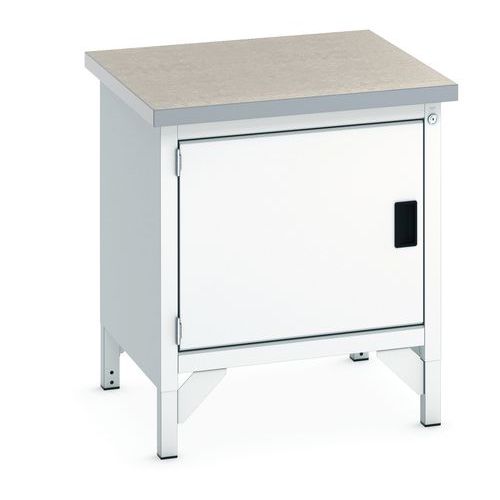 Cubio linoleums arbeidsbenk – 1 dør – L750 mm – Bott