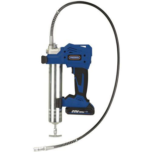Fettpumpe batteridrevet med ZBH - Ergonomisk håndtak - Pressol Fettpumpe batteridrevet med ZBH - Ergonomisk håndtak - Pressol