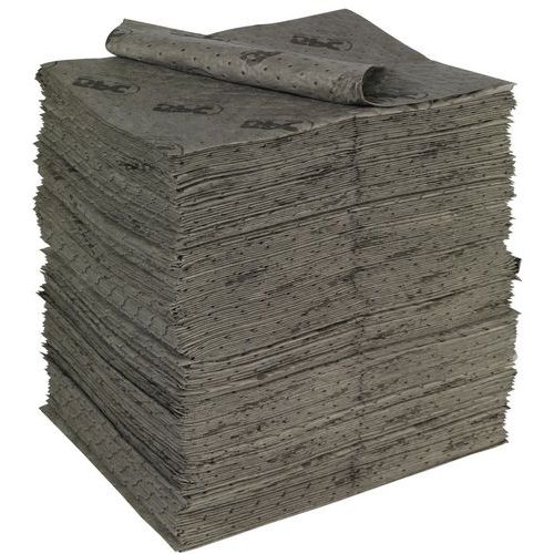 Absorberende plater universal - høy styrke - 200 stk - Brady Absorberende plater universal - høy styrke - 200 stk - Brady
