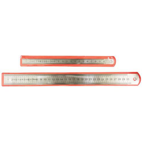 Manutan tosidig fleksibel tommestokk - 20 og 30 cm Manutan tosidig fleksibel tommestokk - 20 og 30 cm