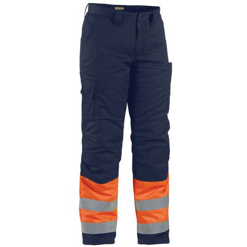 Vinterbukse varsel Orange/Marineblå