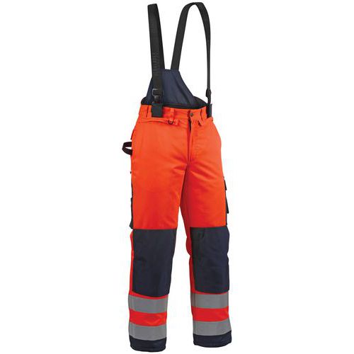 Vinterbukse varsel Orange/Marineblå