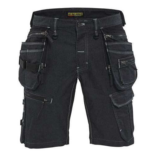Håndverksshorts stretch X1900 Svart