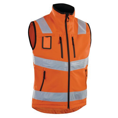 Softshellvest varsel oransje