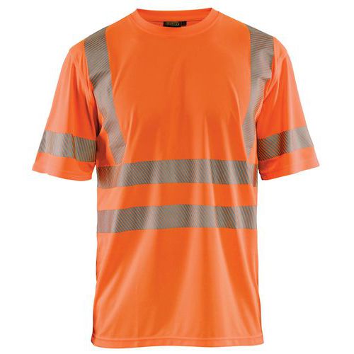 T-skjorte varsel UV-beskyttet oransje