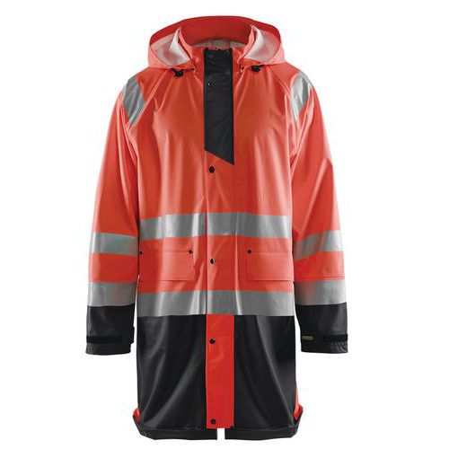 Regnjakke Varsel Level 1 Hivis - Blåkläder