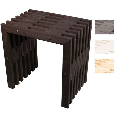 Trebenk D-Bench 45 cm for bruk både innendørs og utendørs
