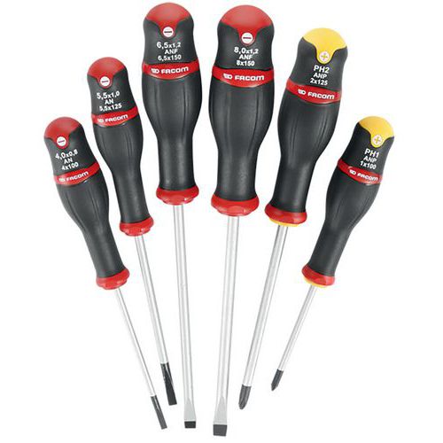 Skrutrekkersett 6 deler Protwist® - Facom Skrutrekkersett 6 deler Protwist® - Facom