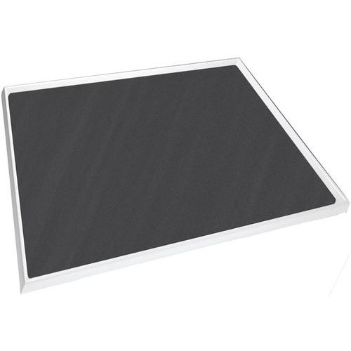 Topp med 4 kanter og matte for skap 650 x 650 mm – Bott