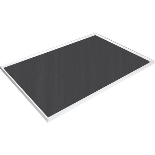 Topp med 4 kanter og matte for skap 800 x 650 mm – Bott