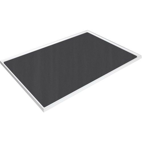 Topp med 4 kanter og matte for skap 800 x 750 mm – Bott