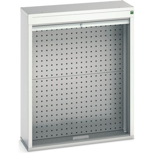 Skap Verso med lamelldør 800x300x1000 – Bott