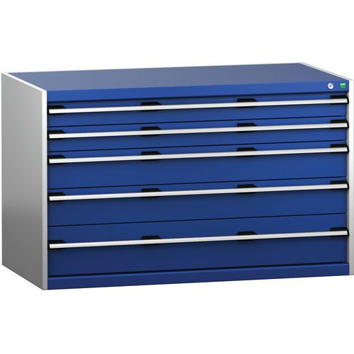 Skuffeskap SL-1378-5.2 med 5 skuffer for tung last - Bott