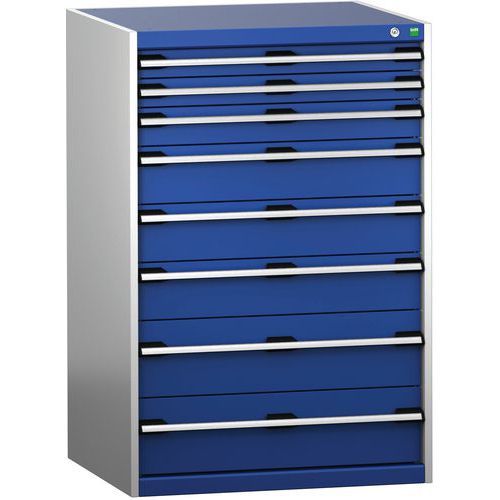 Skap med skuffer SL-8712-8.2 med 8 skuffer for tung last – Bott