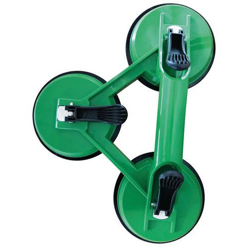 ABS trippel sugekopp - Kapasitet 120 kg