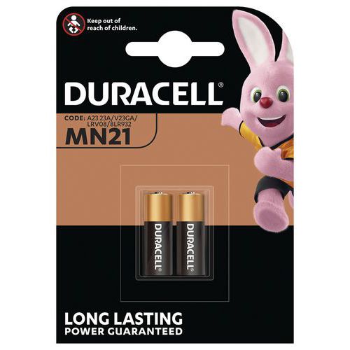 Alkalisk batteri MN21 V23GA - Pakning à 2 - Duracell