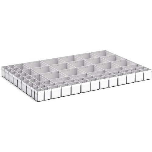 Oppbevaringsbokser for Cubio EKK07100 skuff, 64 rom – Bott