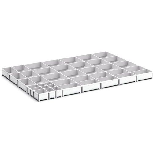 Oppbevaringsbokser for Cubio EKK0775 skuff, 40 rom – Bott