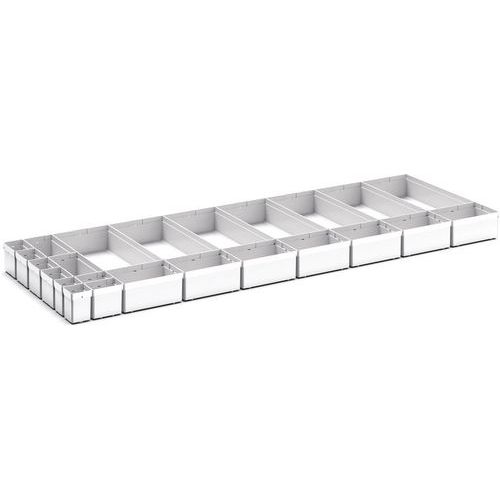 Oppbevaringshyller for Cubio EKK35100 skuff, 24 rom – Bott