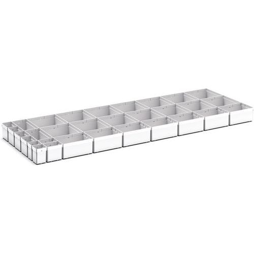 Oppbevaringshyller for Cubio EKK35100 skuff, 31 rom – Bott