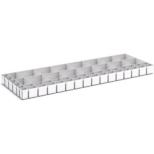 Oppbevaringshyller for Cubio EKK35100 skuff, 52 rom – Bott