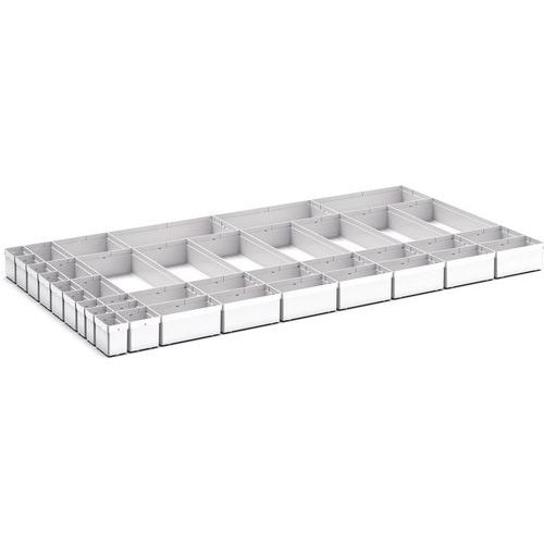 Oppbevaringsbokser for Cubio EKK37100 skuff, 40 rom – Bott