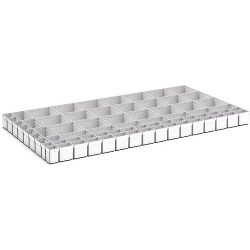Oppbevaringshyller for Cubio EKK37100 skuff, 71 rom – Bott