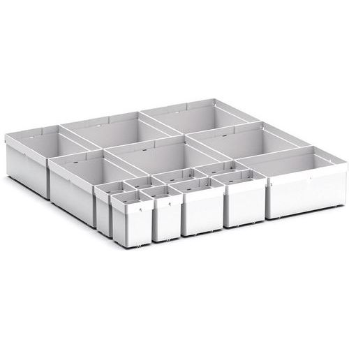 Oppbevaringshyller for Cubio EKK5100 skuff, 15 rom – Bott