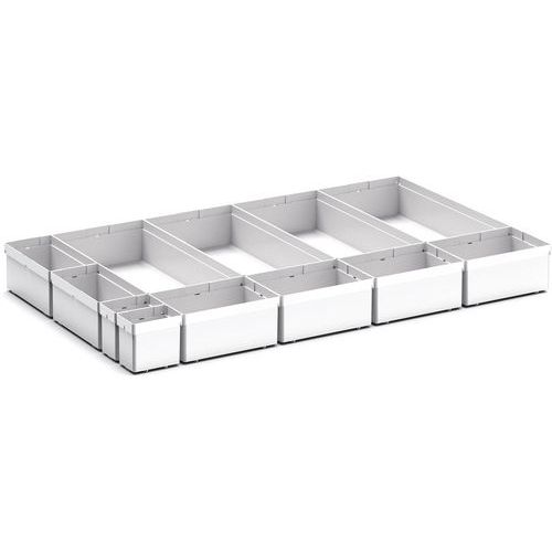Oppbevaringshyller for Cubio EKK-85100 skuff, 12 rom – Bott