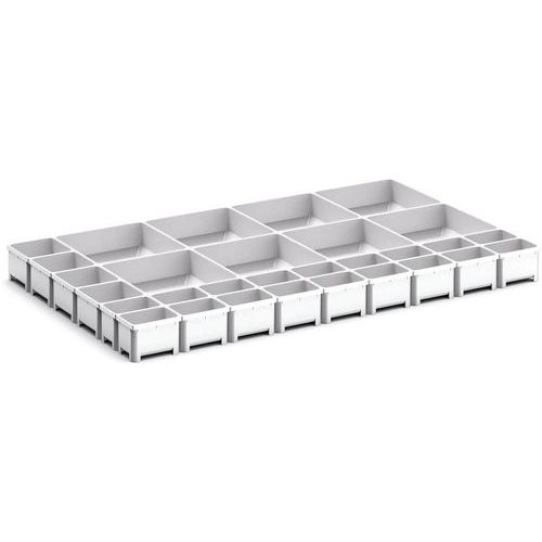 Oppbevaringsbokser for Cubio EKK-8575 skuff, 30 rom – Bott