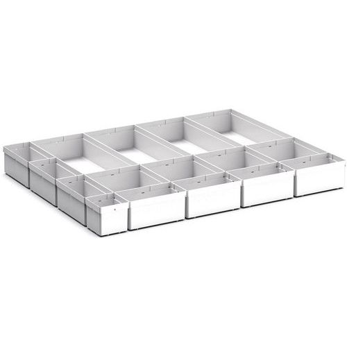 Oppbevaringsbokser for Cubio EKK-86100 skuff, 16 rom – Bott