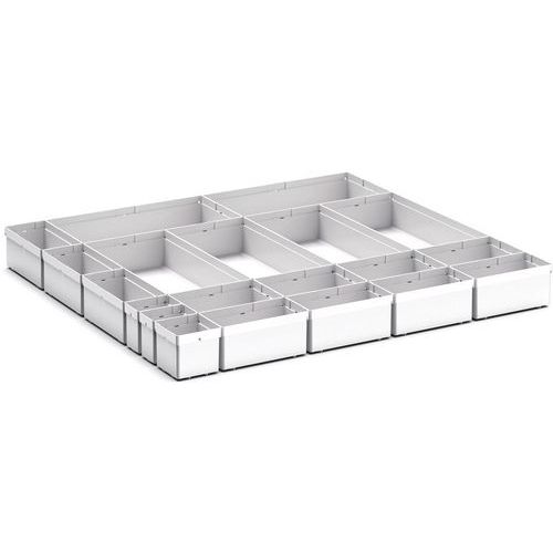 Oppbevaringsbokser for Cubio EKK-87100 skuff, 20 rom – Bott