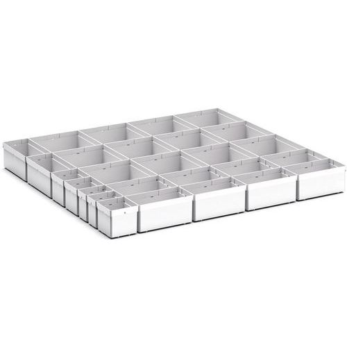 Oppbevaringshyller for Cubio EKK-87100 skuff, 27 rom – Bott