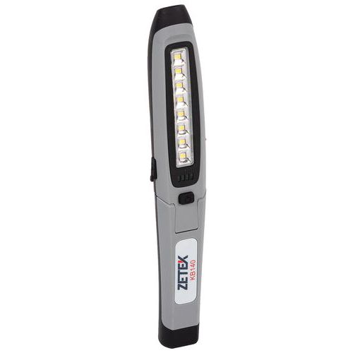 8 + 1 LED oppladbart inspeksjonslys 400 lm – Zeca