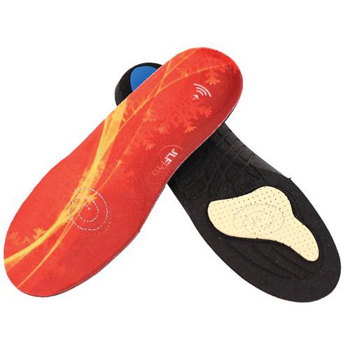 Oppvarmet innleggssåle Safety Warm - JLF Pro