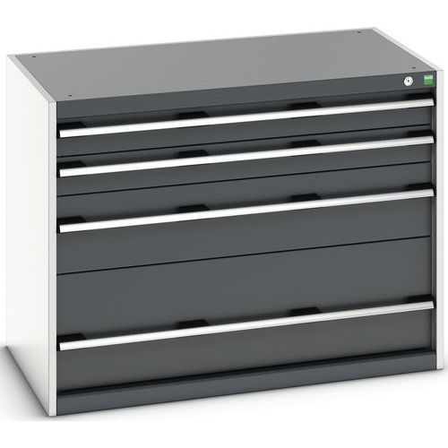 Skap med 5 skuffer SL-1069-5.2 for tung last – Bott