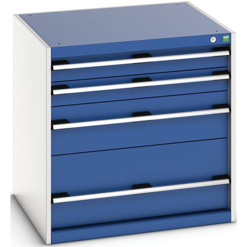 Skap med skuffer SL-878-4.2 med 4 skuffer for tung last – Bott