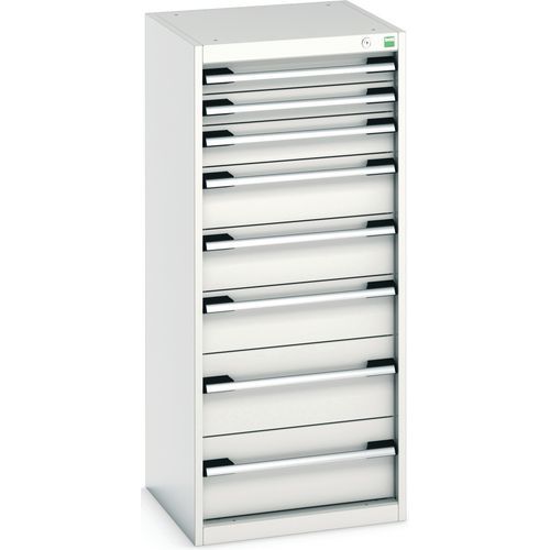 Verkstedskap med skuffer Cubio SL-5512-8 – Bott