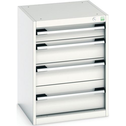 Verkstedskap med skuffer Cubio SL-557-4.1 – Bott