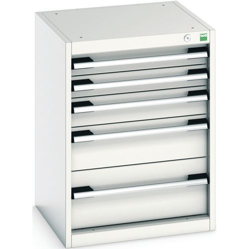 Verkstedskap med skuffer Cubio SL-557-5.1 – Bott