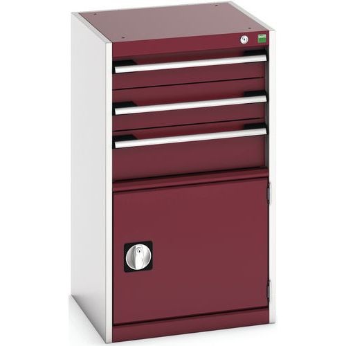 Verkstedskap med skuffer Cubio SL-559-4.1 – Bott