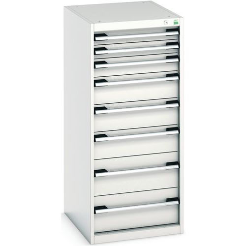 Verkstedskap med skuffer Cubio SL-5612-8 – Bott