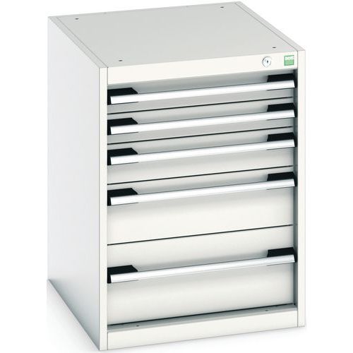Verkstedskap med skuffer Cubio SL-567-5 – Bott