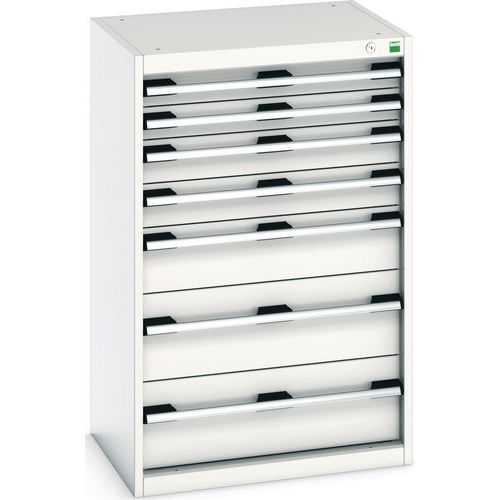 Verkstedskap med skuffer Cubio SL-6510-7.1 – Bott